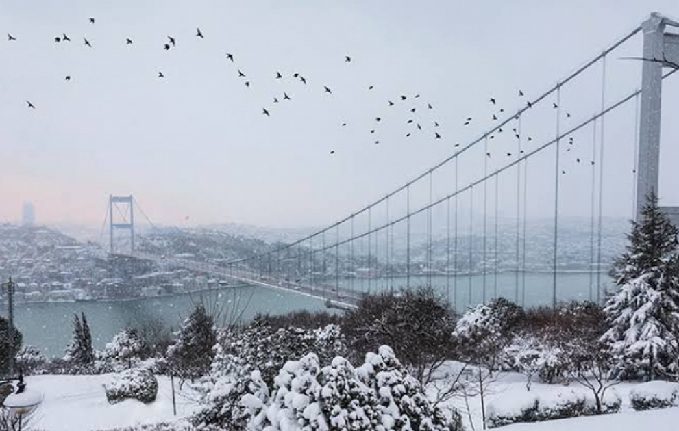 Türkiyəli hidrometeoroloqlar ölkə ərazisində temperaturun daha da düşəcəyi ilə bağlı xəbərdarlıq ediblər VİDEO