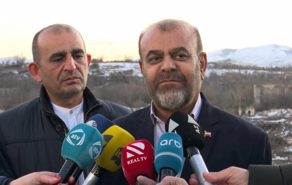 Rüstəm Qasemi: Azad olunmuş ərazilərdə həyata keçirilən layihələrdə İran şirkətlərinin də iştirakını istəyirik VİDEO