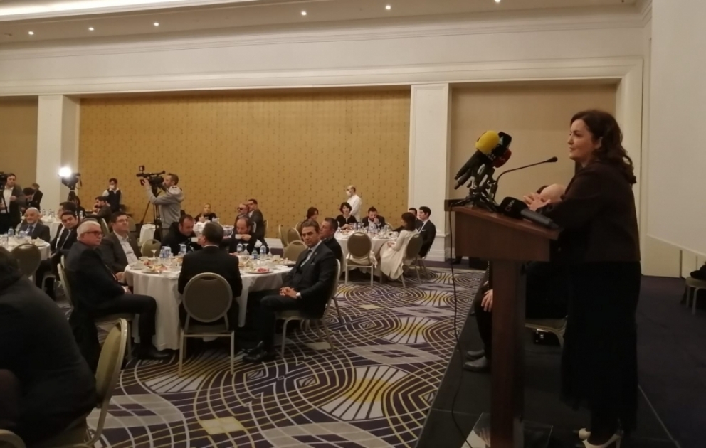 İstanbulda Qarabağ Zəfərinə gedən yolda dəstək göstərən media nümayəndələri ilə görüş keçirilib VİDEO