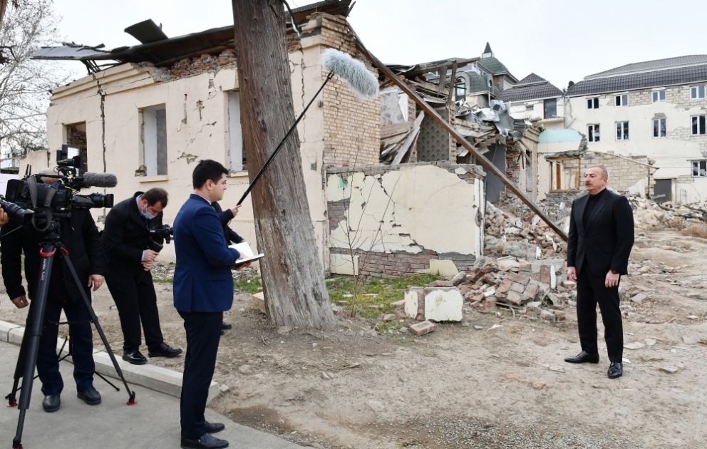 Prezident İlham Əliyev AZƏRTAC-a müsahibə verib VİDEO