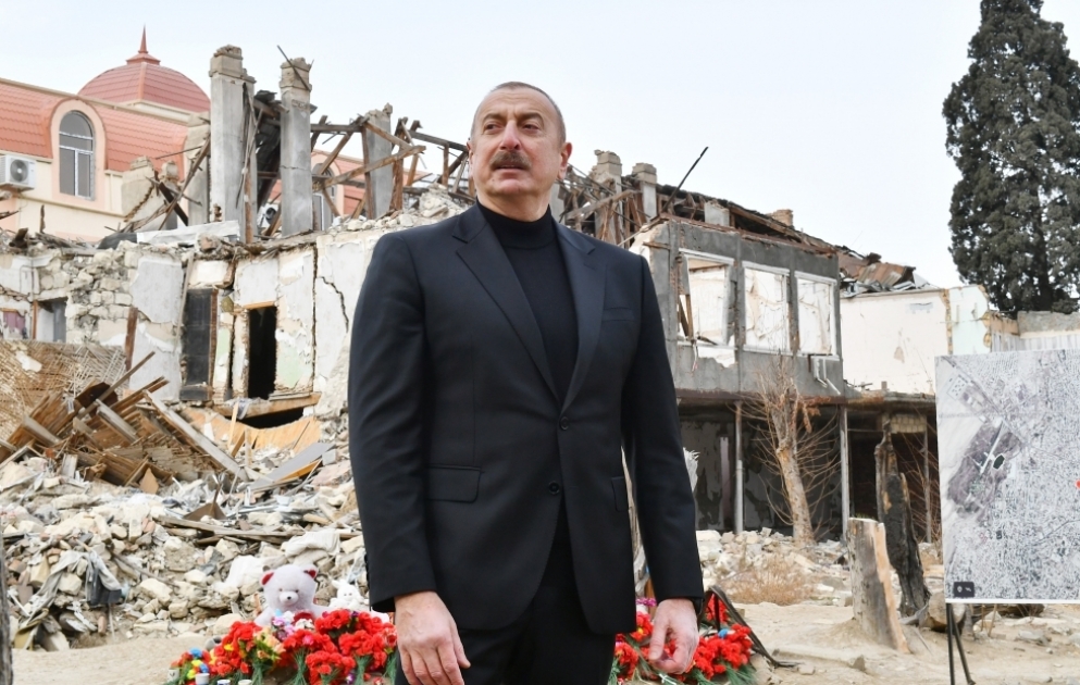 Prezident İlham Əliyev: Elə etməliyik ki, erməni faşizmi bundan sonra heç vaxt baş qaldırmasın VİDEO