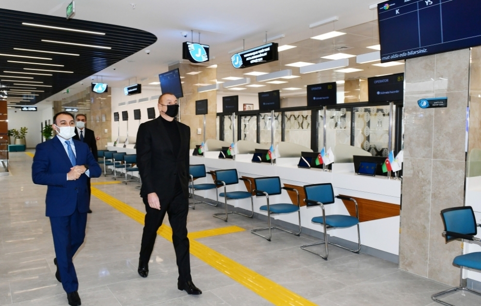 President Ilham Aliyev inaugurated Ganja regional “ASAN xidmət” Center No2 VIDEO