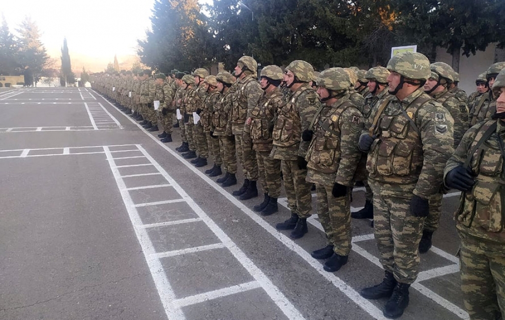Azerbaijan Army is conducting training exercises in the new training year, Defense Ministry VIDEO