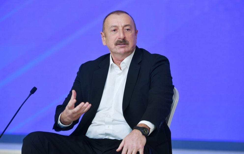 Prezident İlham Əliyev: “Dəmir yumruq”, sadəcə, güc deyil, bu, birlikdir VİDEO