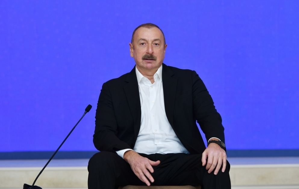 Prezident İlham Əliyev: Elə ölkə yaratmışıq ki, hər bir vətəndaş bu ölkə ilə fəxr edə bilər VİDEO