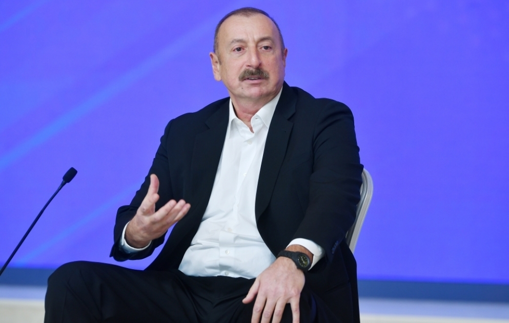 Prezident İlham Əliyev: Şuşanın düşmənə təhvil verilməsi xəyanət idi VİDEO