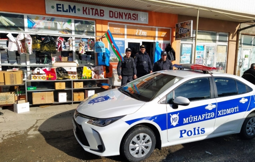 Qubada sərxoş vəziyyətdə oğurluq edən şəxs saxlanılıb VİDEO