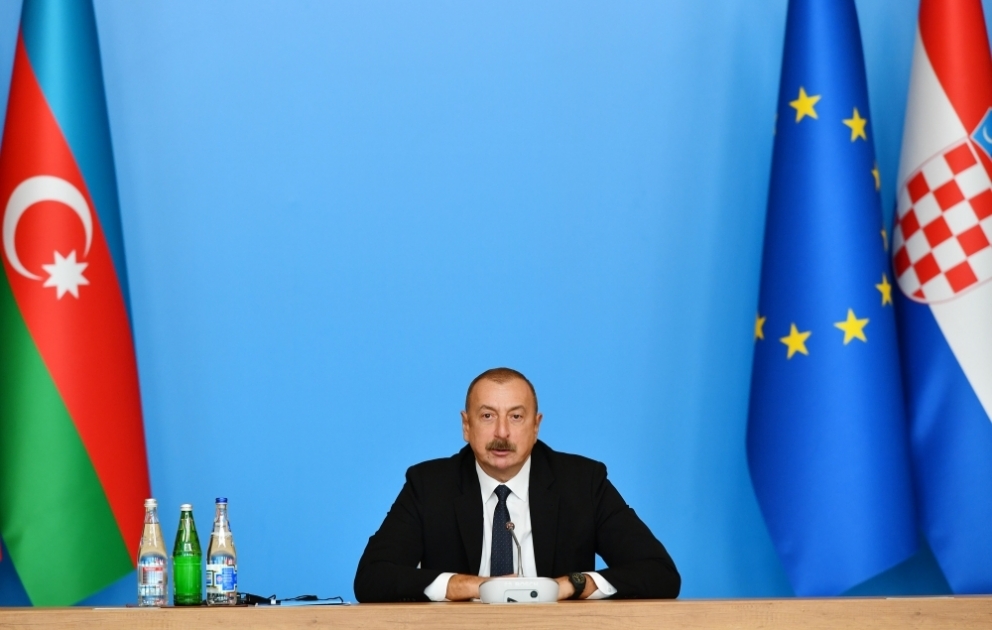 Prezident İlham Əliyev: Azərbaycanın isbat edilmiş qaz ehtiyatı 2,6 trilyon kubmetrdir, əminəm ki, daha çox olacaq VİDEO