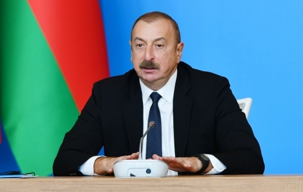 Prezident İlham Əliyev: Bizim “yaşıl enerji” strategiyamız planlamanın yekun mərhələsindədir VİDEO