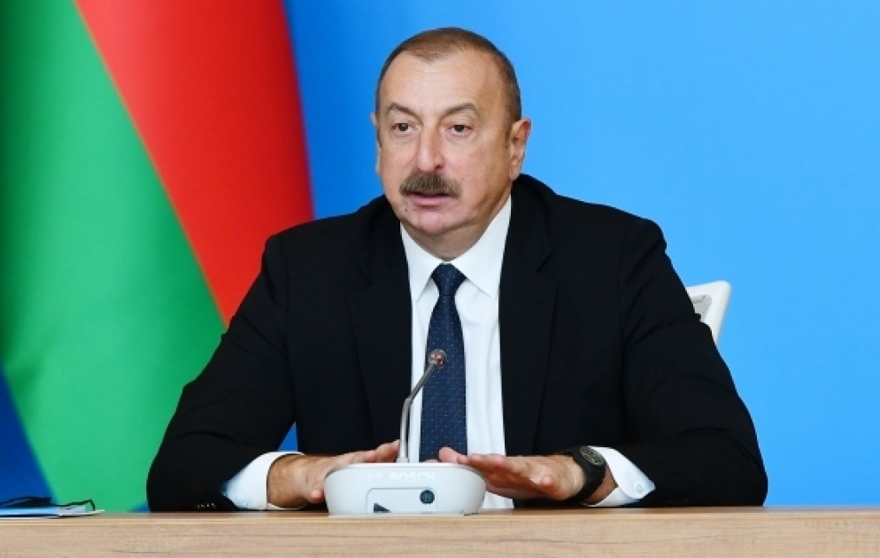 Prezident: Layihələr müxtəlif ola bilər, lakin əməkdaşlığın ruhu bizə planlaşdırdığımız hər şeyə nail olmağa kömək edəcək VİDEO