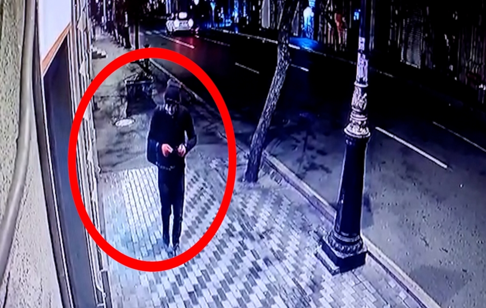 Bakıda parklardan oğurluq edən şəxs yaxalanıb VİDEO