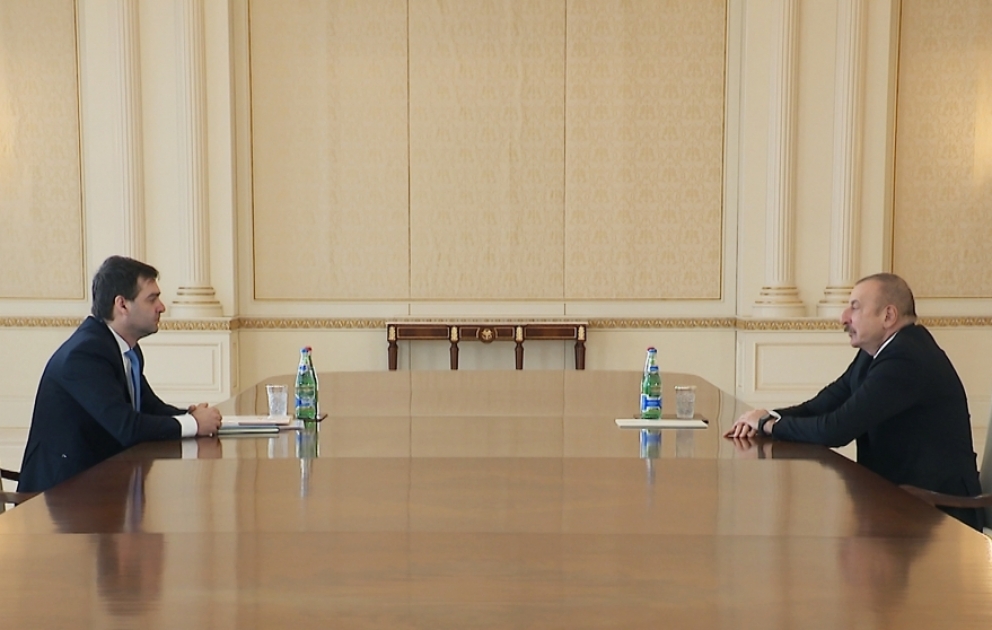 Prezident İlham Əliyev Moldovanın Baş nazirinin müavini, xarici işlər və Avropaya inteqrasiya nazirini qəbul edib YENİLƏNİB VİDEO