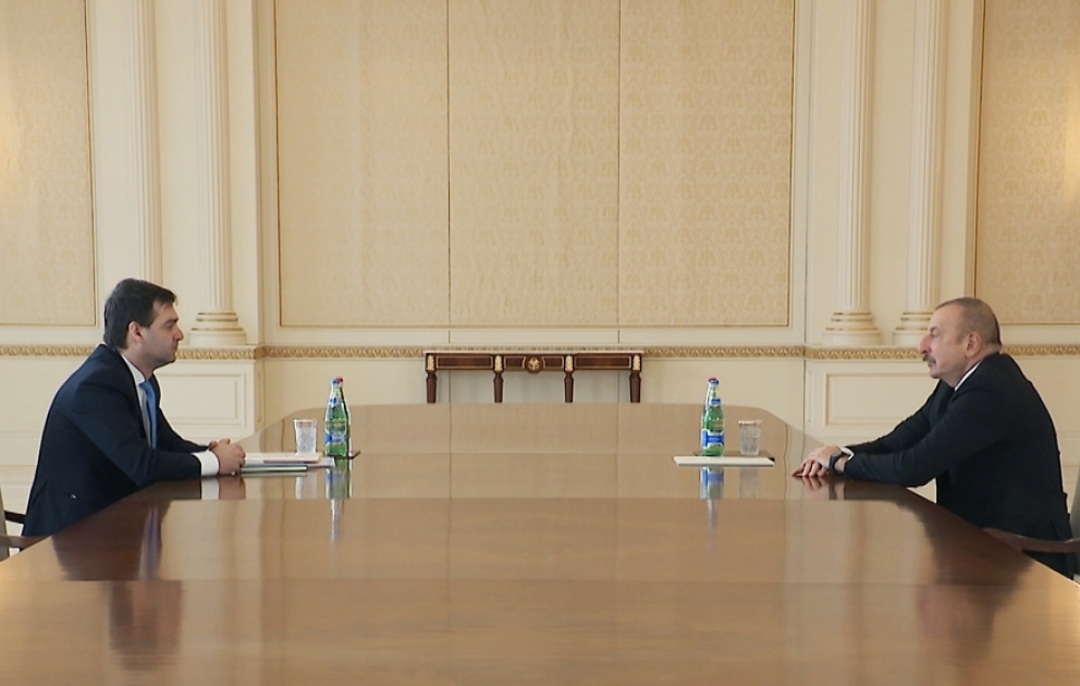 Президент Ильхам Алиев принял заместителя премьер-министра, министра иностранных дел и европейской интеграции Молдовы  ОБНОВЛЕНО ВИДЕО