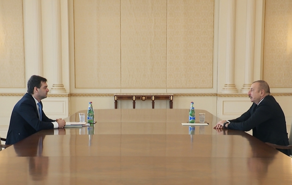 Le président Ilham Aliyev reçoit le ministre moldave des Affaires étrangères et de l’Intégration européenne VIDEO