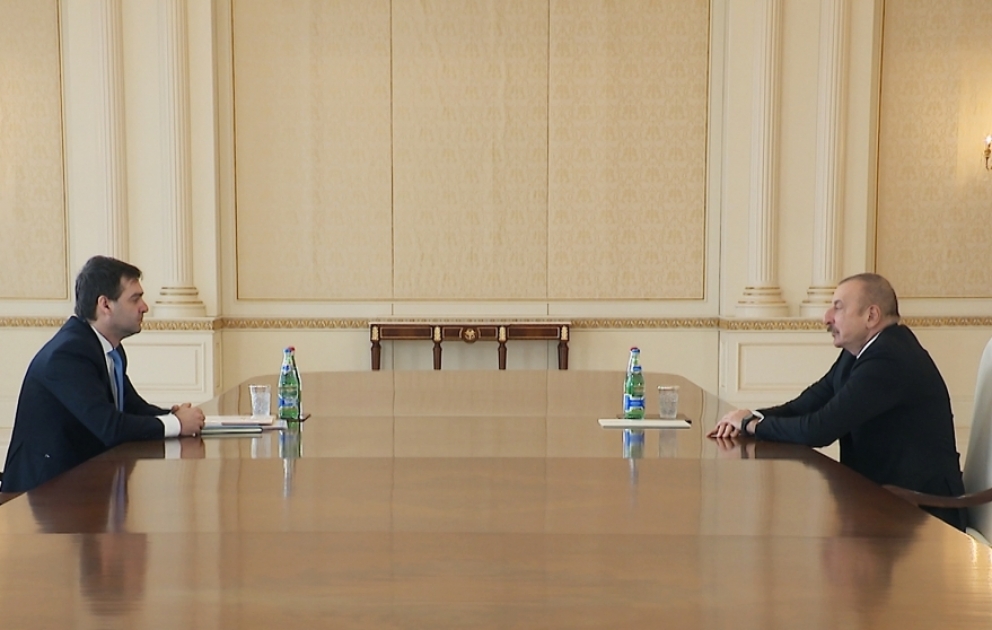 President Ilham Aliyev received Deputy Prime Minister, Minister of Foreign Affairs and European Integration of Moldova VIDEO