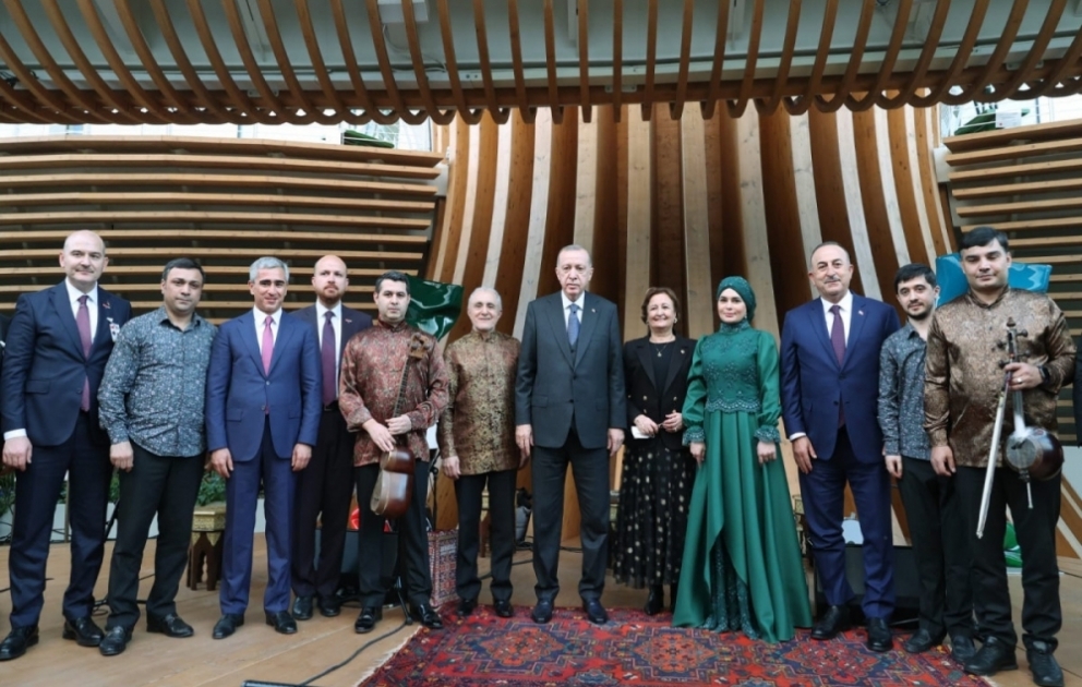 Türkiyə Prezidenti Rəcəb Tayyib Ərdoğan “Dubay Ekspo 2020”dəki Azərbaycan pavilyonu ilə tanış olub VİDEO