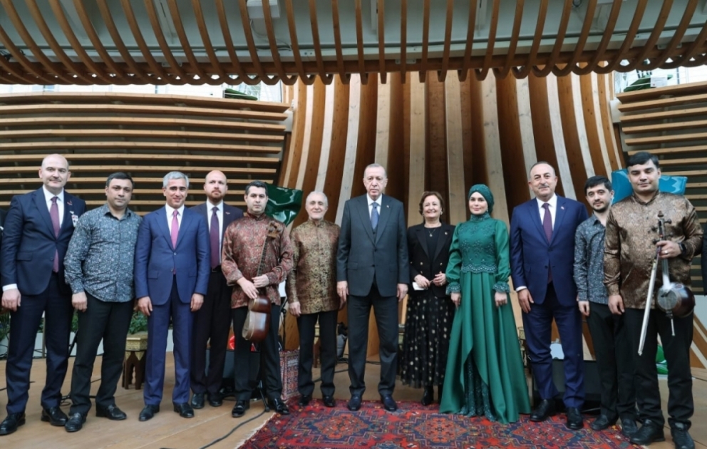 Dubai Expo 2020: Präsident Recep Tayyip Erdogan besucht aserbaidschanischen Pavillon VIDEO