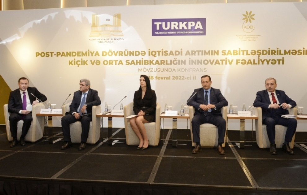 Postpandemiya dövründə kiçik və orta sahibkarlığın fəaliyyəti ilə bağlı konfrans təşkil edilib VİDEO