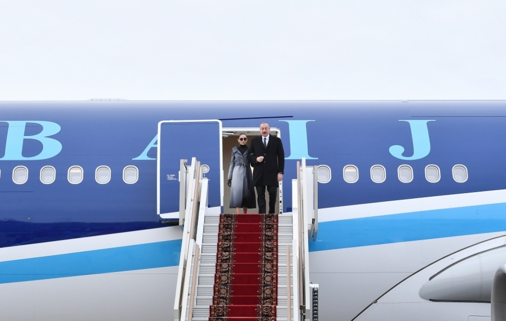 Le président azerbaïdjanais entame une visite officielle en Fédération de Russie VIDEO
