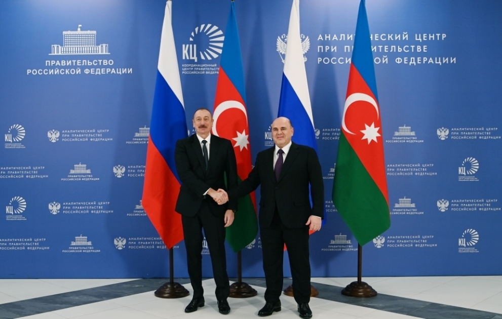 President Ilham Aliyev viewed Coordination Centre of Russian Federation Government VIDEO