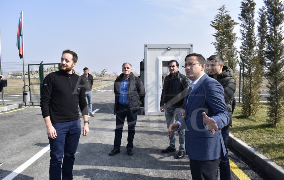 Beynəlxalq Valyuta Fondunun Azərbaycan üzrə icraçı direktoru Ağdama səfər edib FOTO VİDEO