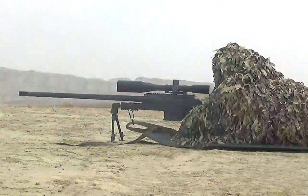 Sniper training course continues, Defense Ministry VIDEO