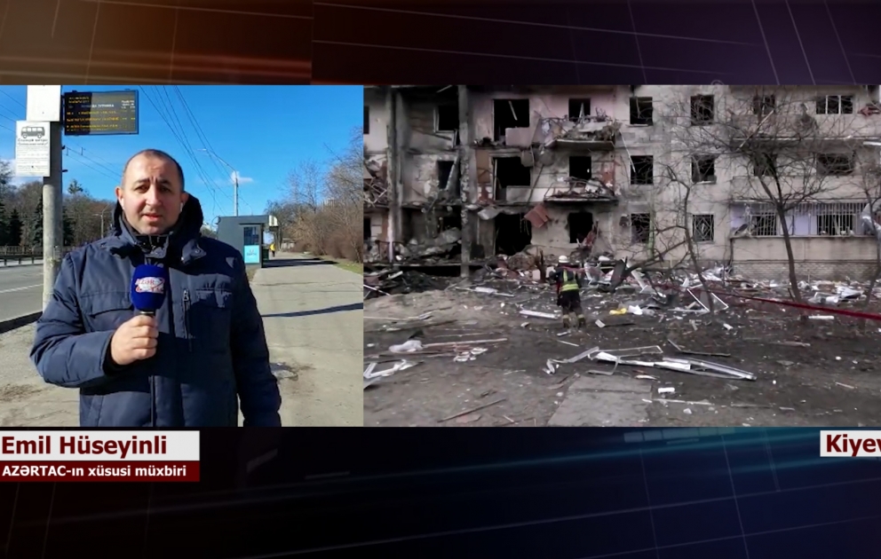 Kiyev gərgin günlər yaşayır: AZƏRTAC-ın xüsusi müxbirinin foto və video reportajı VİDEO