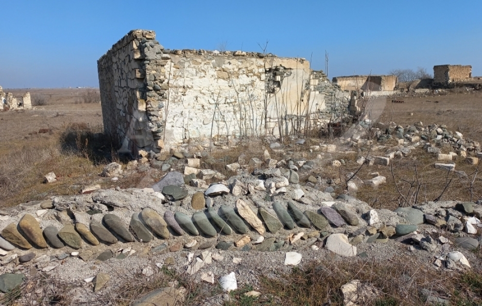 Viran qalmış yurd yeri - Ağdamın Şıxbabalı kəndindən görüntülər FOTO VİDEO