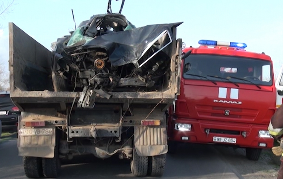 İmişlidə ölümlə nəticələnən yol qəzası baş verib VİDEO