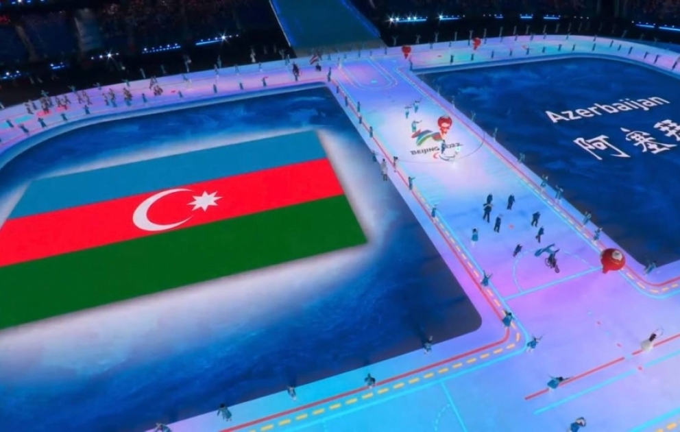 Azərbaycan nümayəndə heyəti “Pekin-2022” Qış Paralimpiya Oyunlarının açılış mərasimində iştirak edib VİDEO