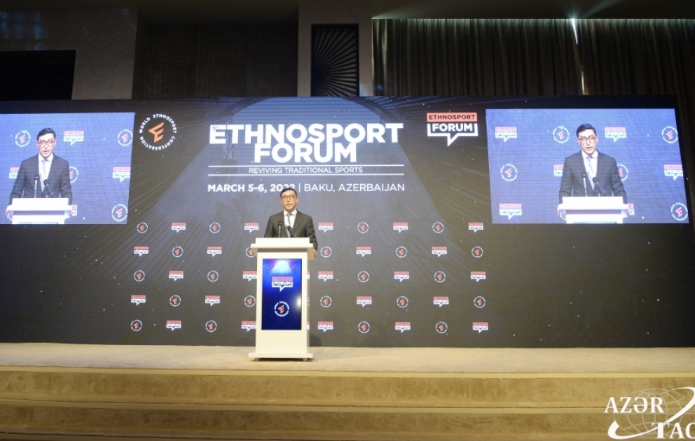 Bakıda V Dünya Etnoidman Forumunun açılış mərasimi keçirilib VİDEO