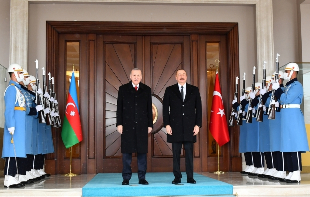President of Azerbaijan Ilham Aliyev and President of Turkiye Recep Tayyip Erdogan held meeting in Ankara VIDEO