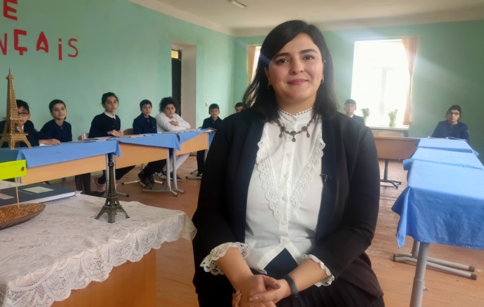 Bakıdan İsmayıllının ucqar kəndinə üz tutan fransız dili müəllimi  REPORTAJ VİDEO