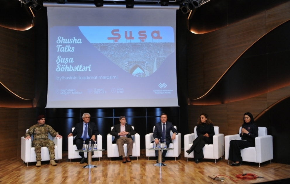 “Şuşa söhbətləri” layihəsinin təqdimatı olub VİDEO