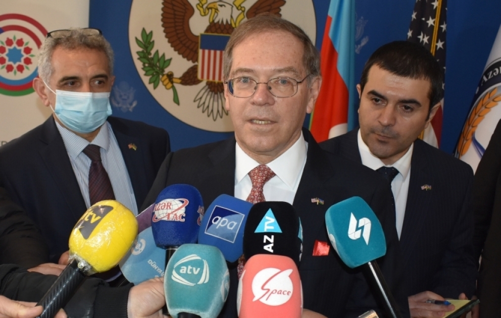 ABŞ səfiri: Ümid edirəm ki, “Amerika guşəsi” Şəkidə turizm və digər sahələrin inkişafına öz töhfəsini verəcək VİDEO