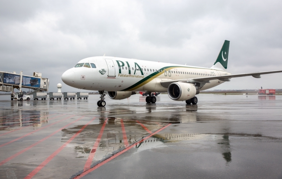 Heydər Əliyev Beynəlxalq Aeroportu Pakistandan yerinə yetirilən ilk müntəzəm reysi qəbul edib VİDEO
