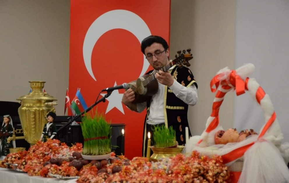 Ankarada Şuşa Konfrans Mərkəzində Novruz şənliyi təşkil olunub VİDEO
