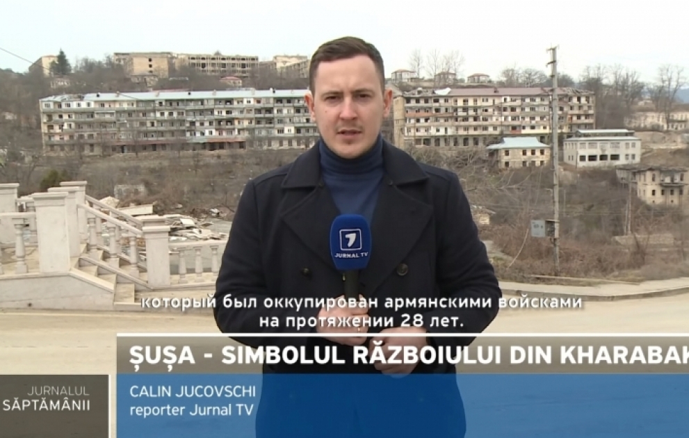 Moldovanın telekanalında Şuşa haqqında geniş reportaj yayımlanıb VİDEO