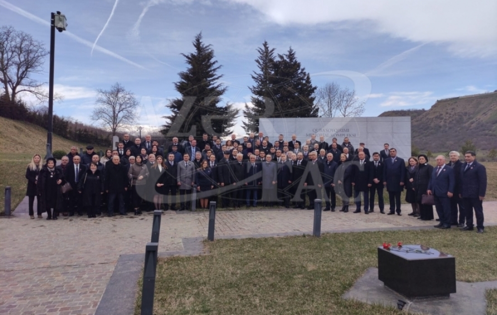 Qubada “Soyqırım: ümumbəşəri cinayətlər kontekstindən yeni baxış” mövzusunda elmi-praktiki konfrans keçirilib VİDEO