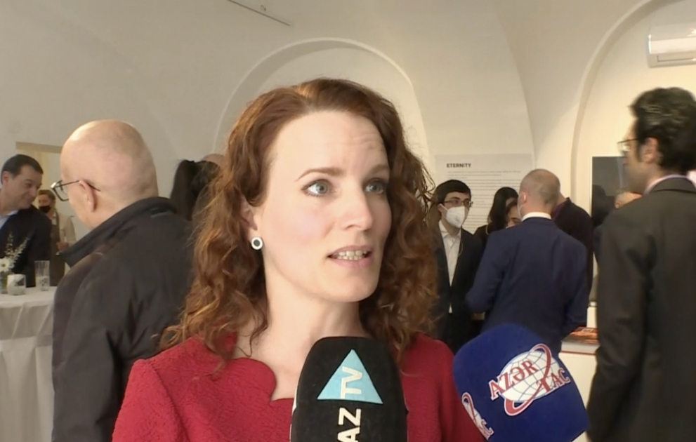İldiko Sabo: Bərpa və quruculuq işləri yekunlaşdıqdan sonra yenilənmiş Qarabağa getmək istərdim VİDEO
