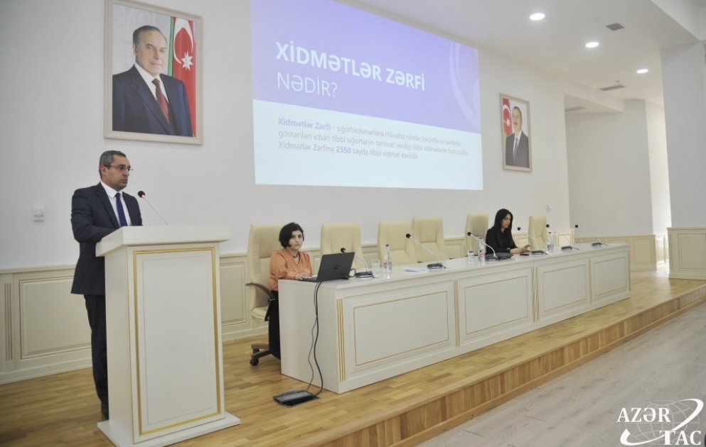 AZƏRTAC-ın əməkdaşları üçün icbari tibbi sığorta sistemi mövzusunda təlim keçirilib VİDEO