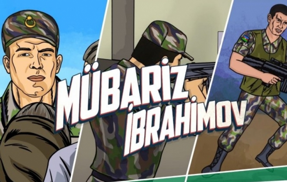 Milli Qəhrəman Mübariz İbrahimova həsr edilmiş animasiya filmi hazırlanıb VİDEO