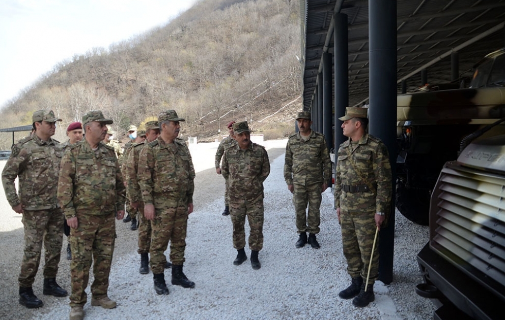 Military service and combat activities inspected in Kalbajar and Lachin VIDEO