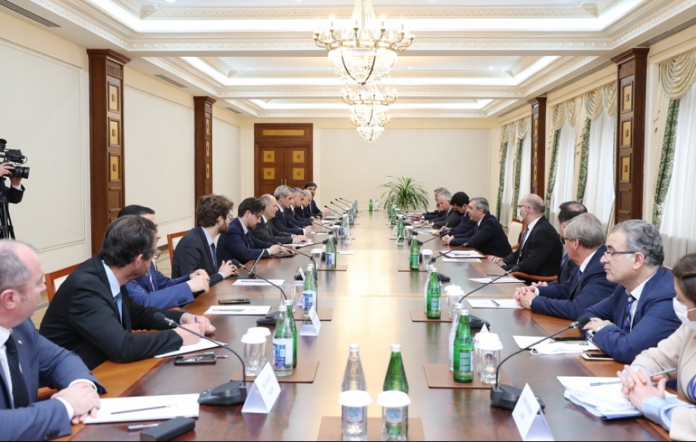 Coordination Headquarters hosts meeting with MEDEF International CEO and representatives of leading French companies VIDEO
