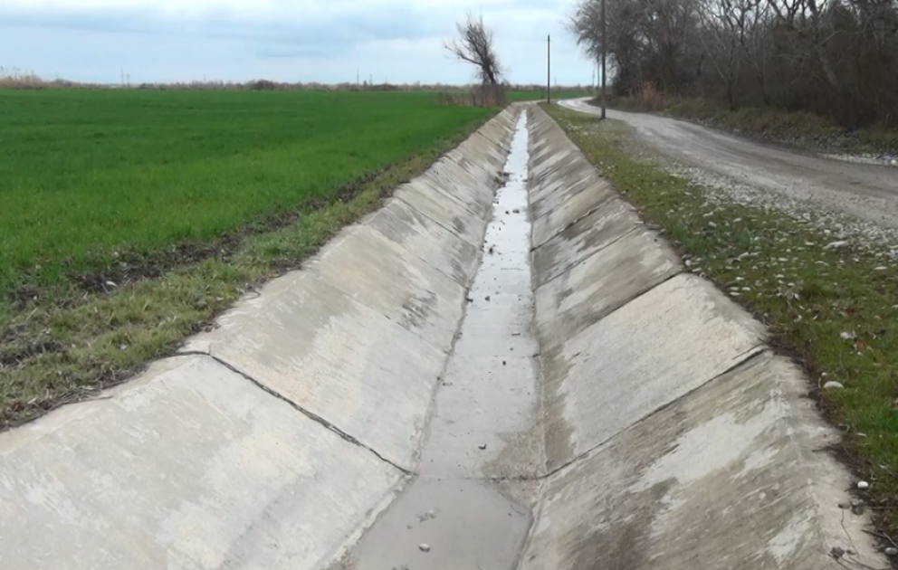 Şabranda 100 kilometrdən artıq torpaq kanal beton kanalla əvəzlənib VİDEO