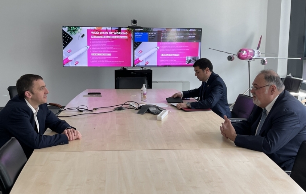 “Wizz Air” Bakının nəqliyyat qovşağına çevrilməsi istiqamətində birgə fəaliyyətin aparılmasında maraqlıdır VİDEO