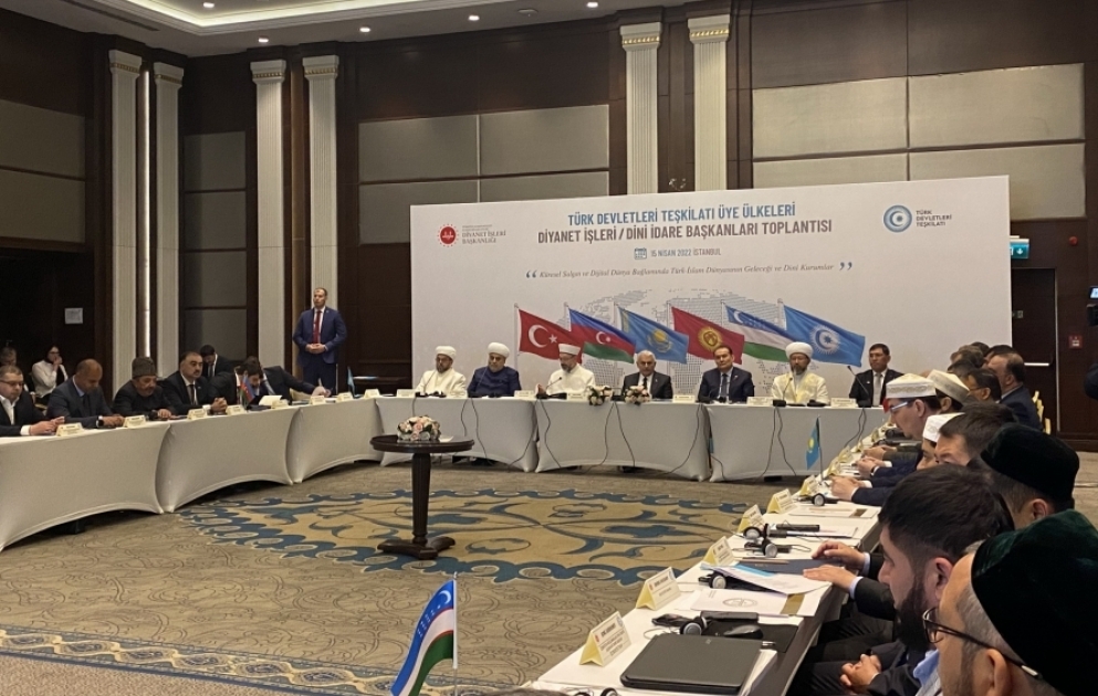 İstanbulda Türk Dövlətləri Təşkilatına üzv ölkələrin Dini Liderləri Şurasının ilk toplantısı keçirilir VİDEO
