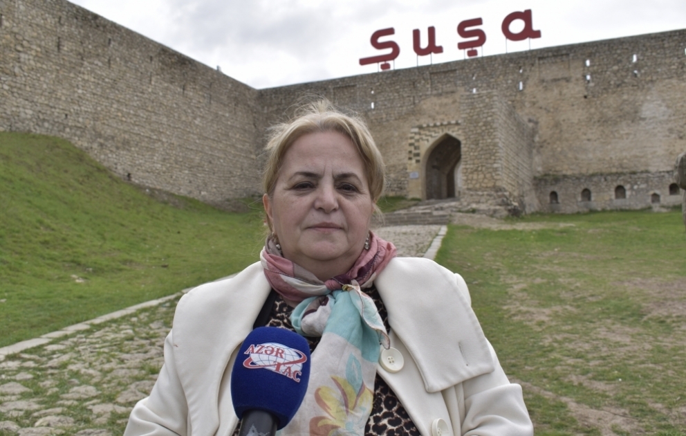 Şuşa sakini: Şuşa bizim üçün Kəbədir VİDEO