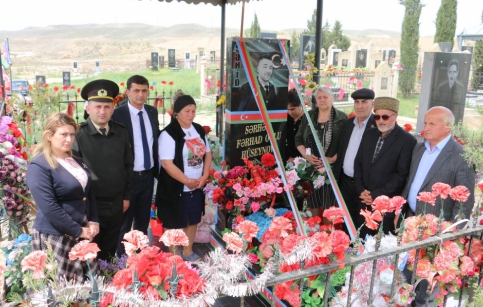 Vətən müharibəsi şəhidi Sərhəd Hüseynovun xatirəsi anılıb VİDEO