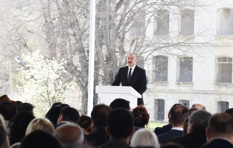 Azərbaycan Prezidenti: Çox vacibdir ki, tarixi məqamlar daim diaspor təşkilatlarının gündəliyində olsun VİDEO